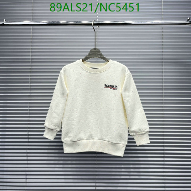 Balenciaga-Kids Clothing Code: NC5451 $: 89USD