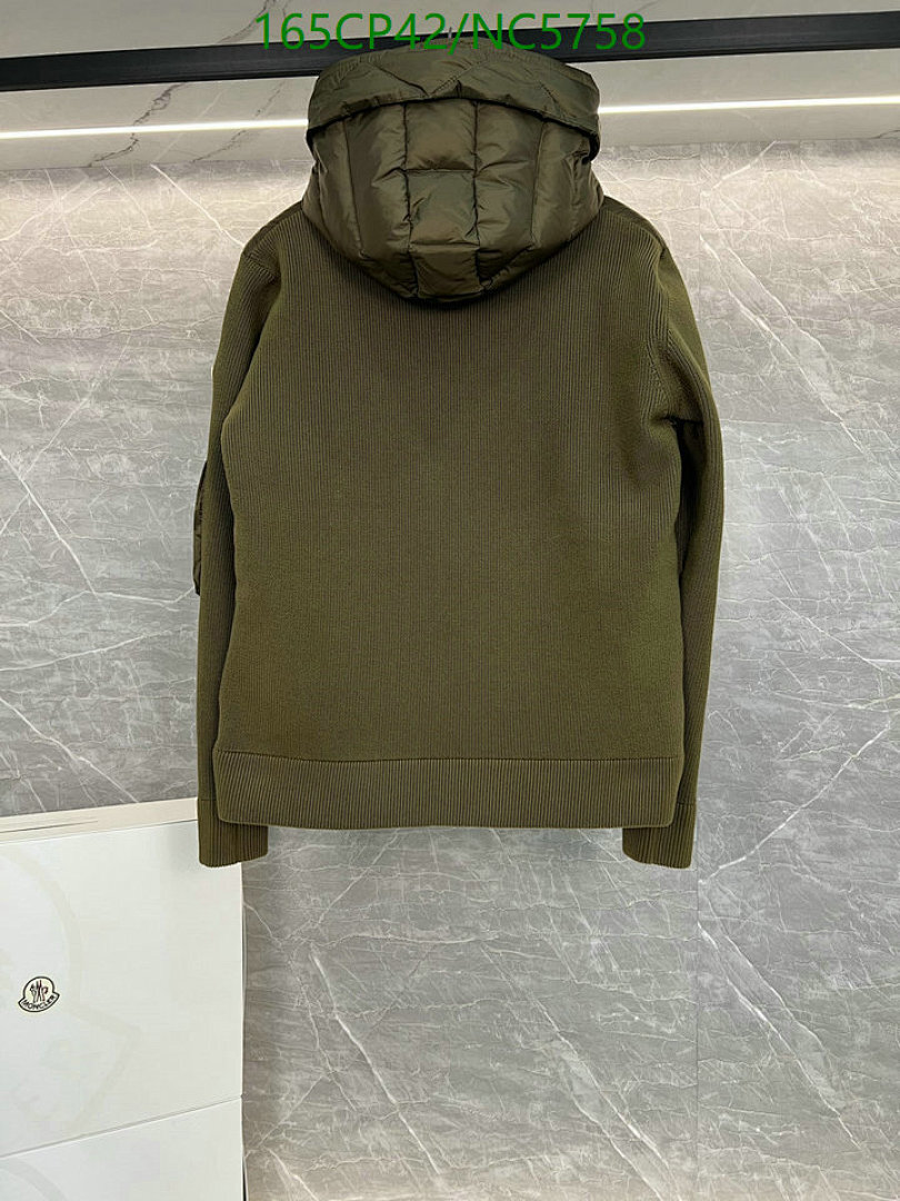 Moncler-Down jacket Men Code: NC5758 $: 165USD