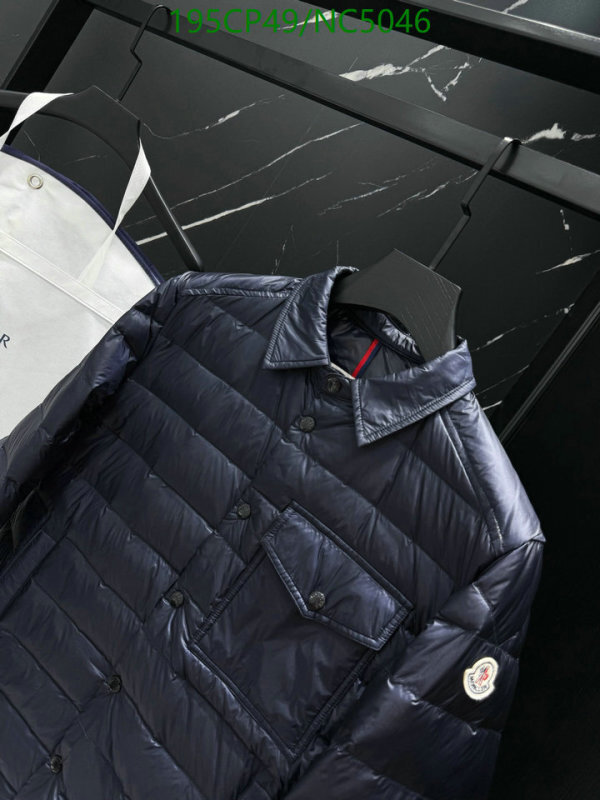Moncler-Down jacket Men Code: NC5046 $: 195USD