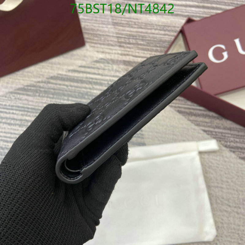 Gucci-Wallet Mirror Quality Code: NT4842 $: 75USD