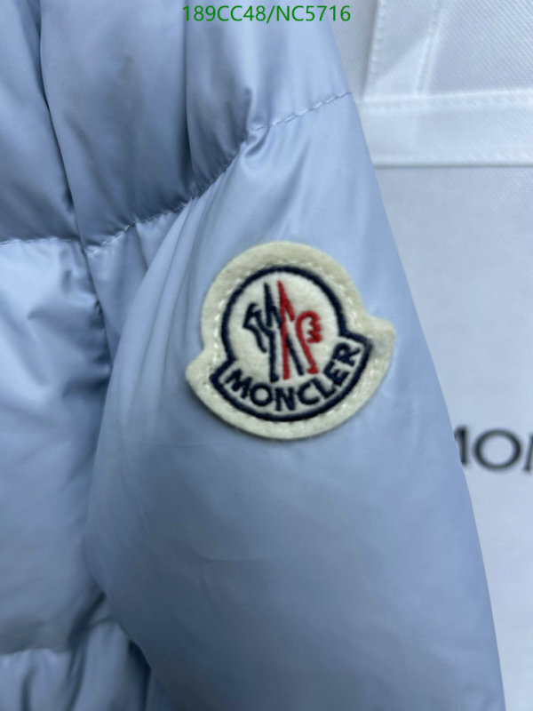 Moncler-Down jacket Women Code: NC5716 $: 189USD