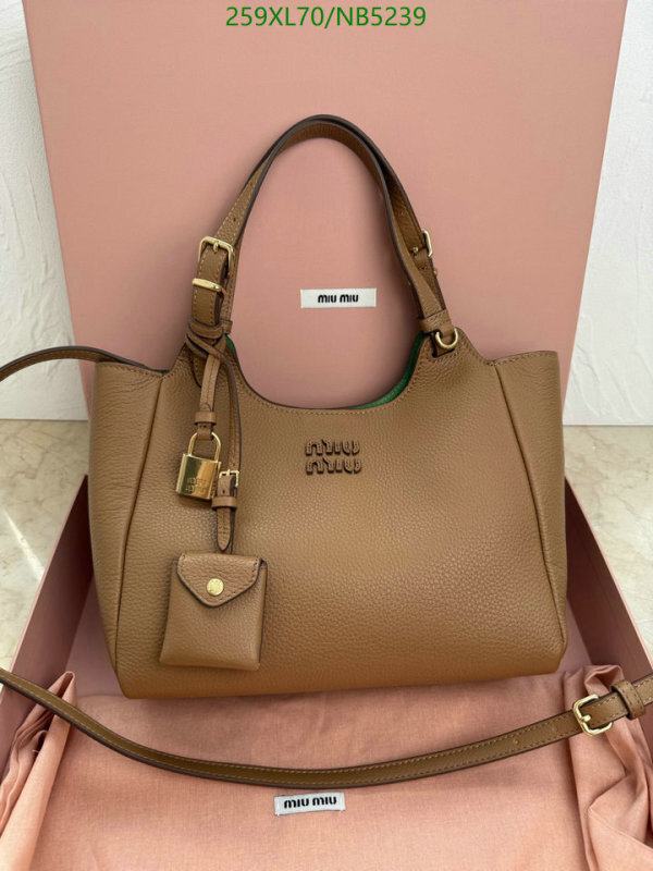 Miu Miu-Bag-Mirror Quality Code: NB5239 $: 259USD