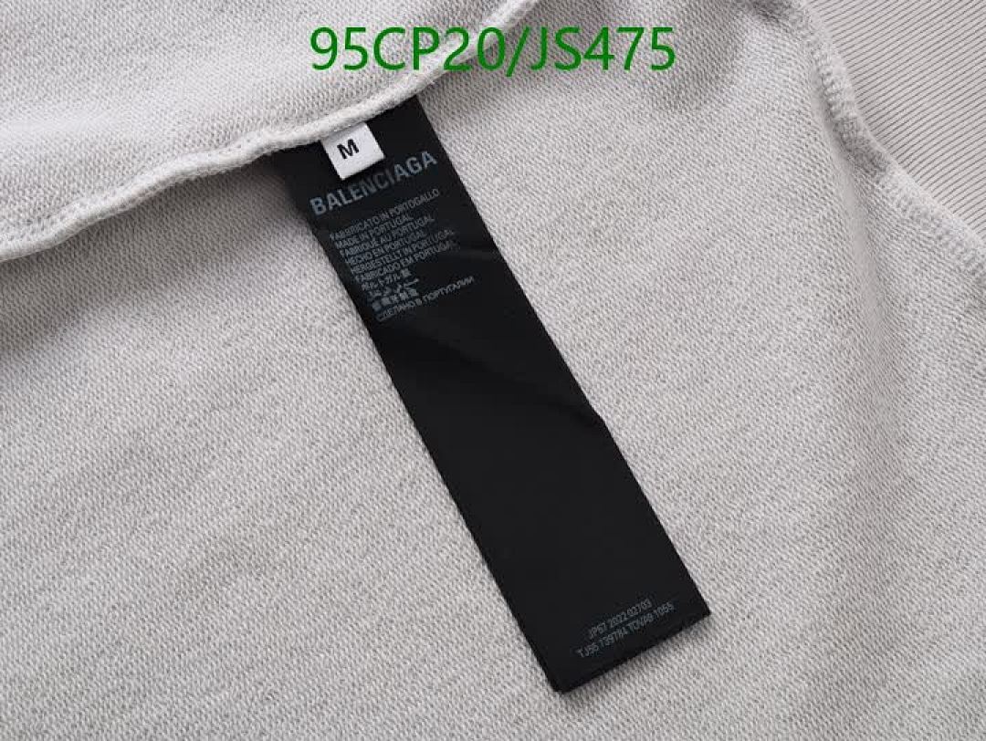 Balenciaga-Clothing Code: JS475 $: 95USD