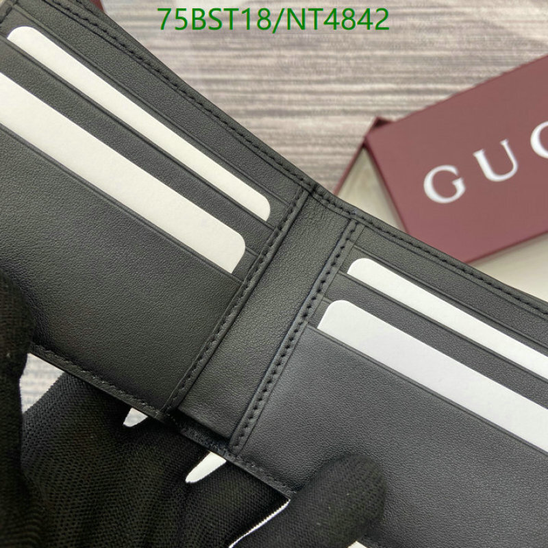 Gucci-Wallet Mirror Quality Code: NT4842 $: 75USD