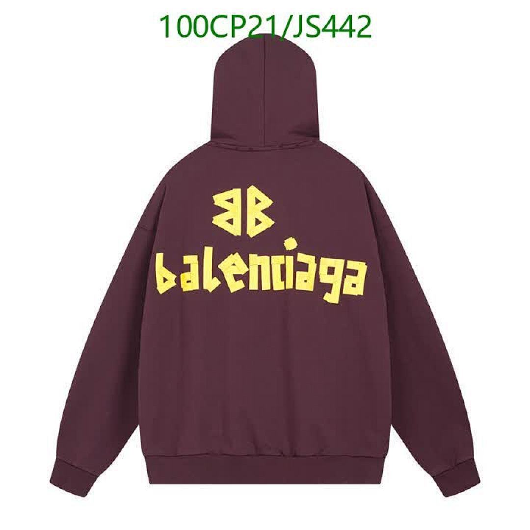 Balenciaga-Clothing Code: JS442 $: 100USD