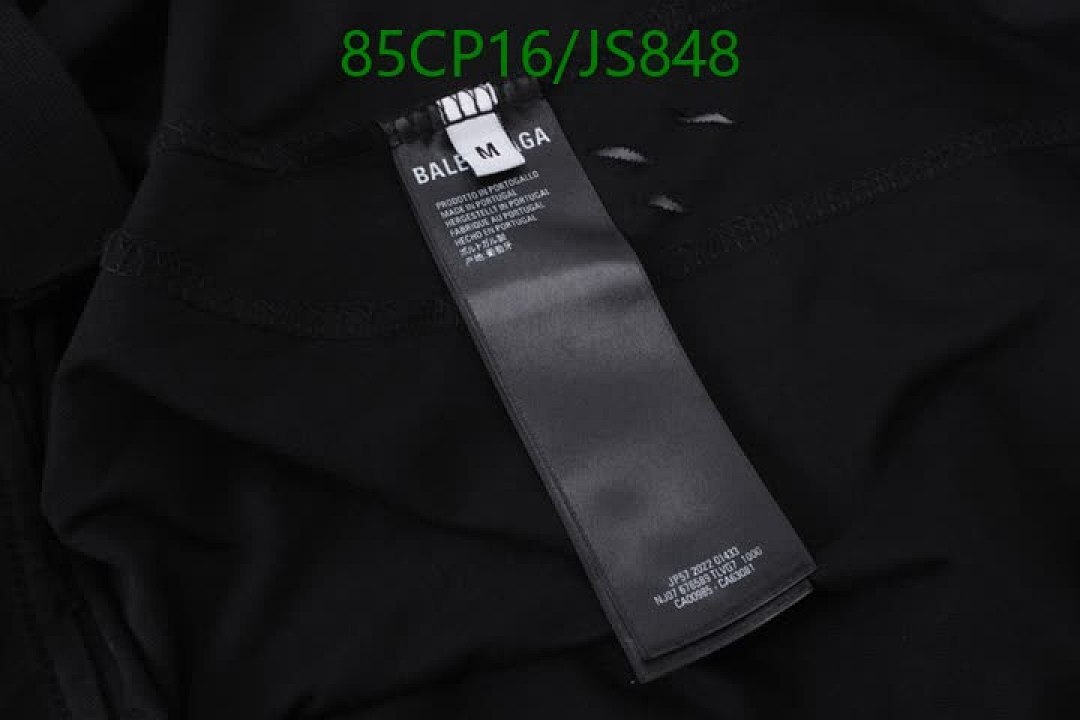Balenciaga-Clothing Code: JS848 $: 85USD