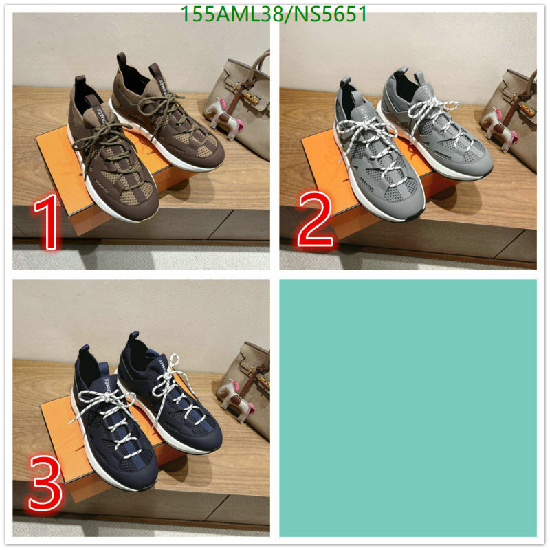 Hermes-Men shoes Code: NS5651 $: 155USD