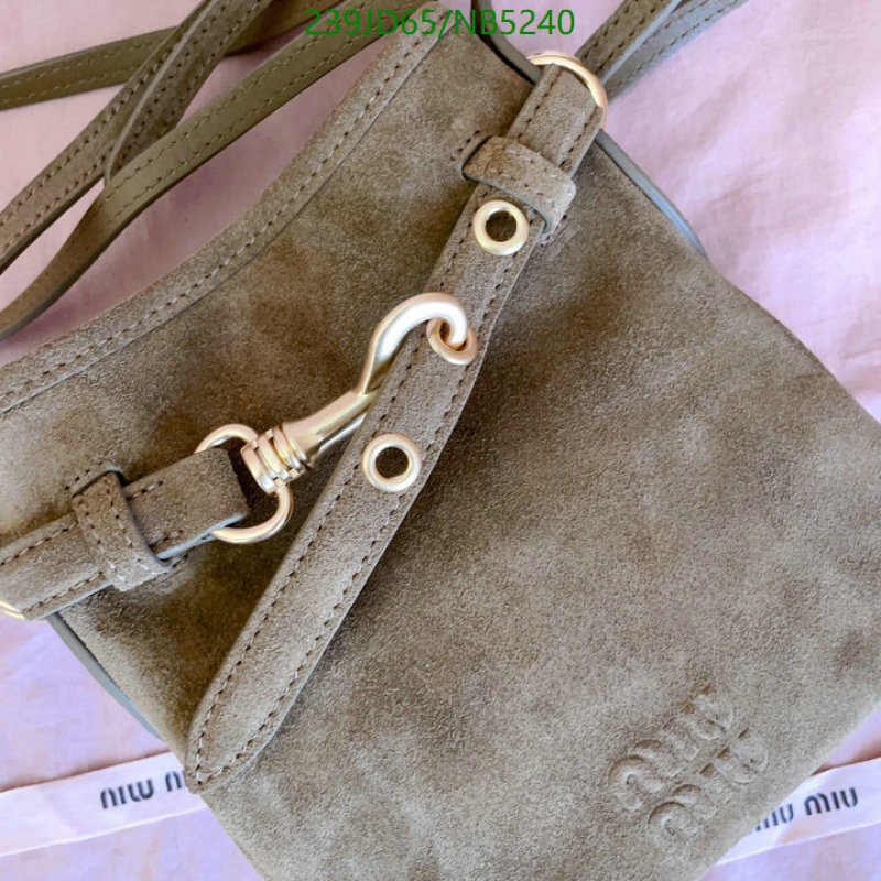 Miu Miu-Bag-Mirror Quality Code: NB5240 $: 239USD