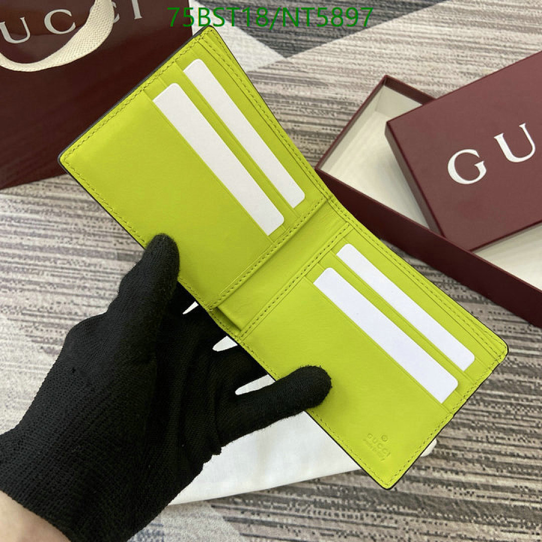 Gucci-Wallet Mirror Quality Code: NT5897 $: 75USD