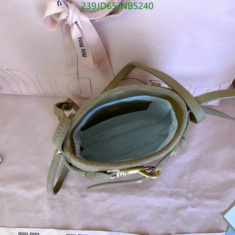 Miu Miu-Bag-Mirror Quality Code: NB5240 $: 239USD