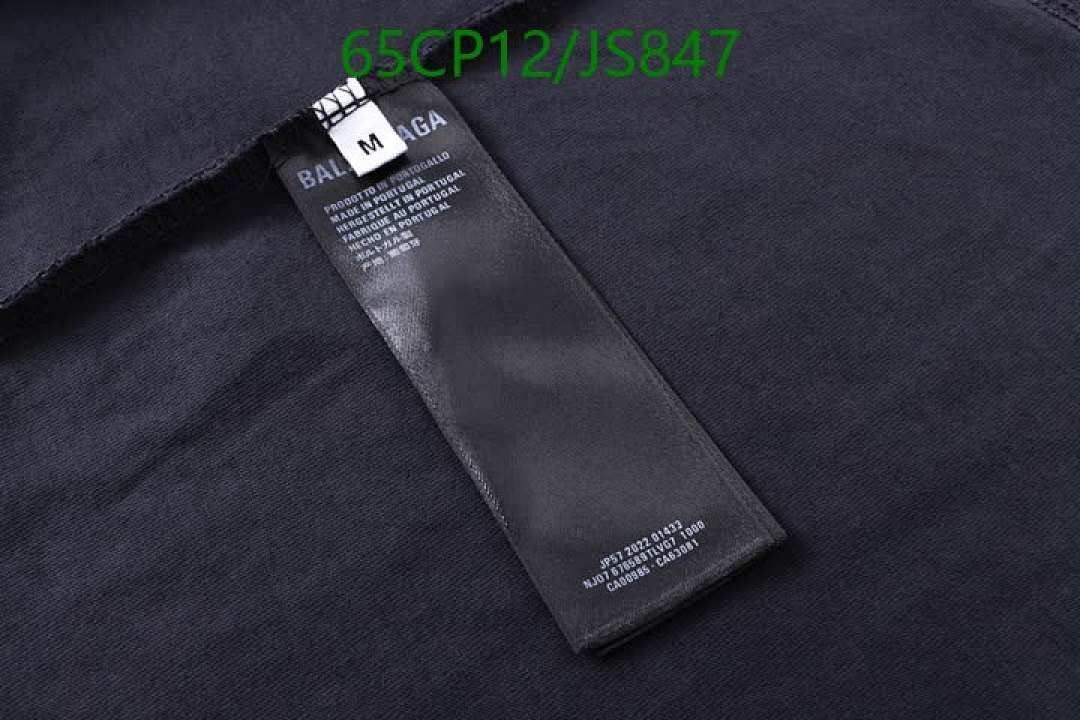 Balenciaga-Clothing Code: JS847 $: 65USD