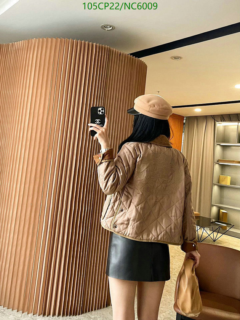 Burberry-Down jacket Women Code: NC6009 $: 105USD