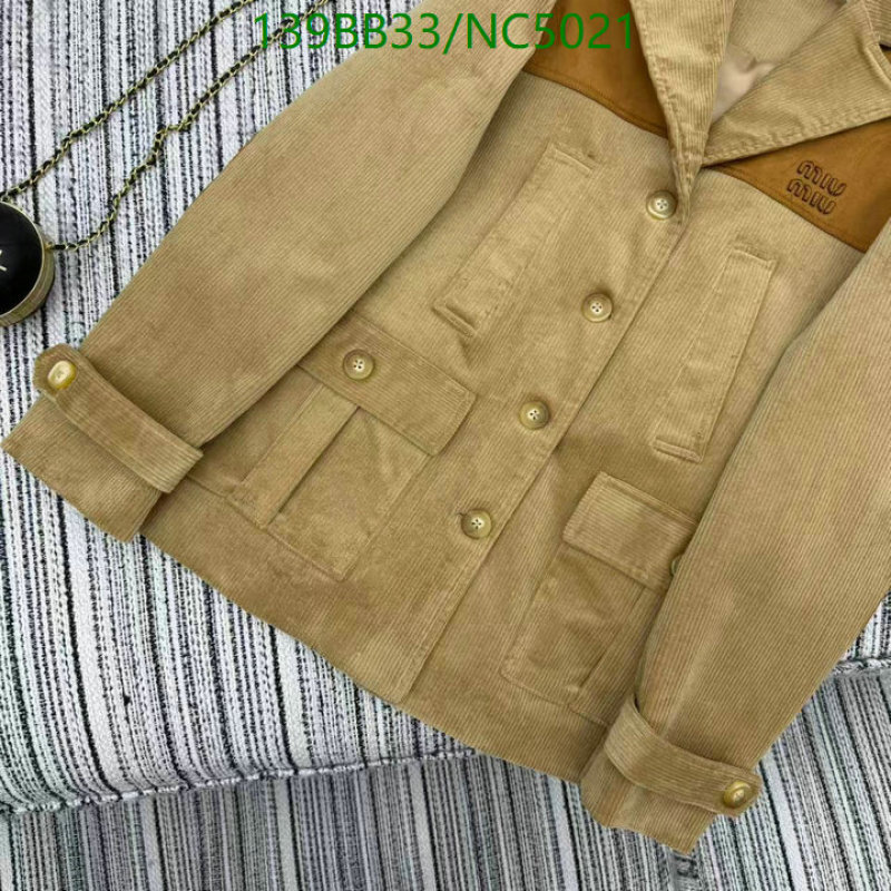 MIUMIU-Clothing Code: NC5021 $: 139USD