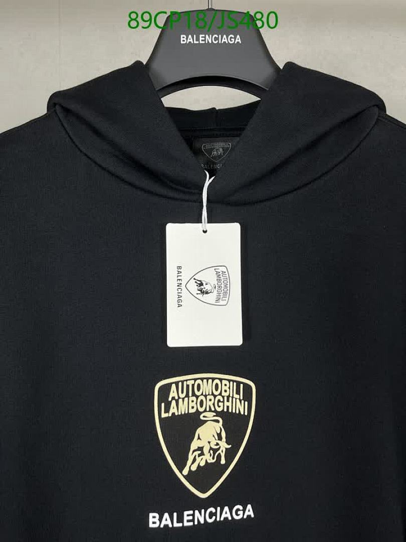 Balenciaga-Clothing Code: JS480 $: 89USD