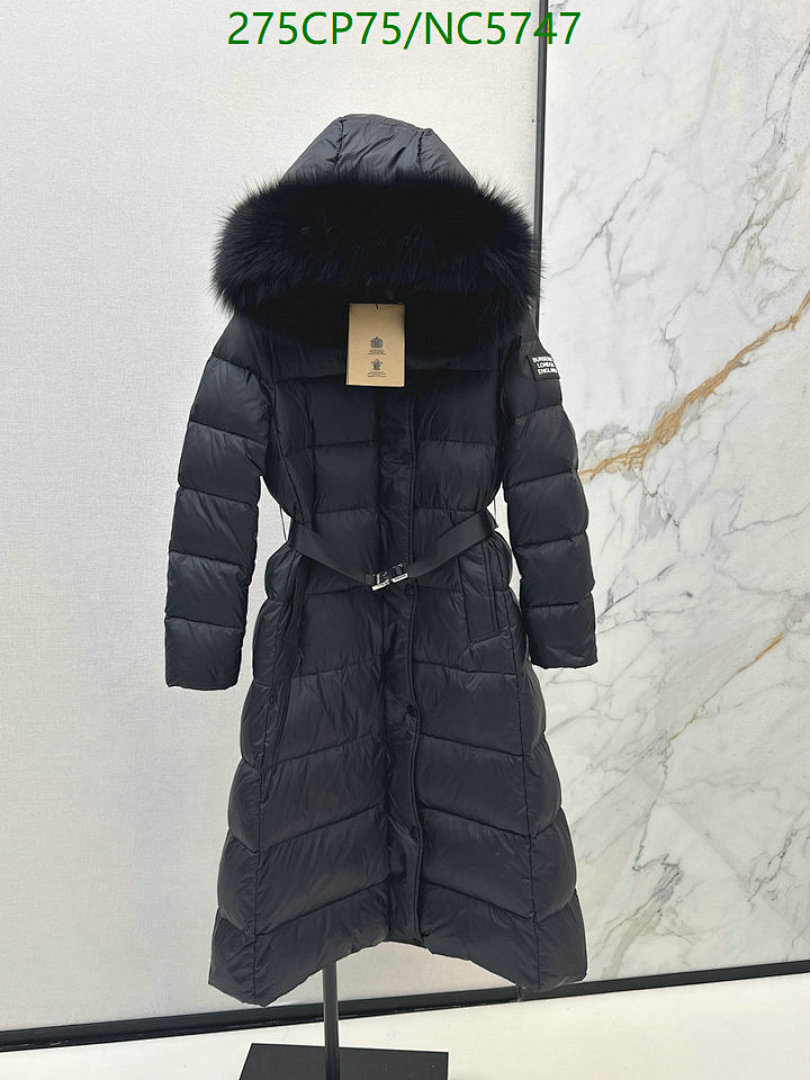 Burberry-Down jacket Women Code: NC5747 $: 275USD