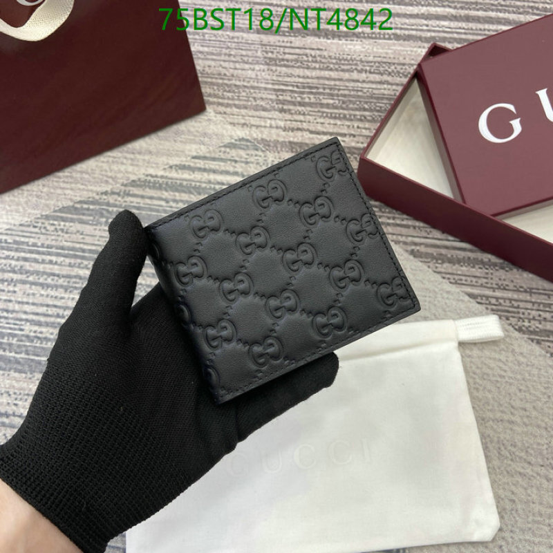 Gucci-Wallet Mirror Quality Code: NT4842 $: 75USD