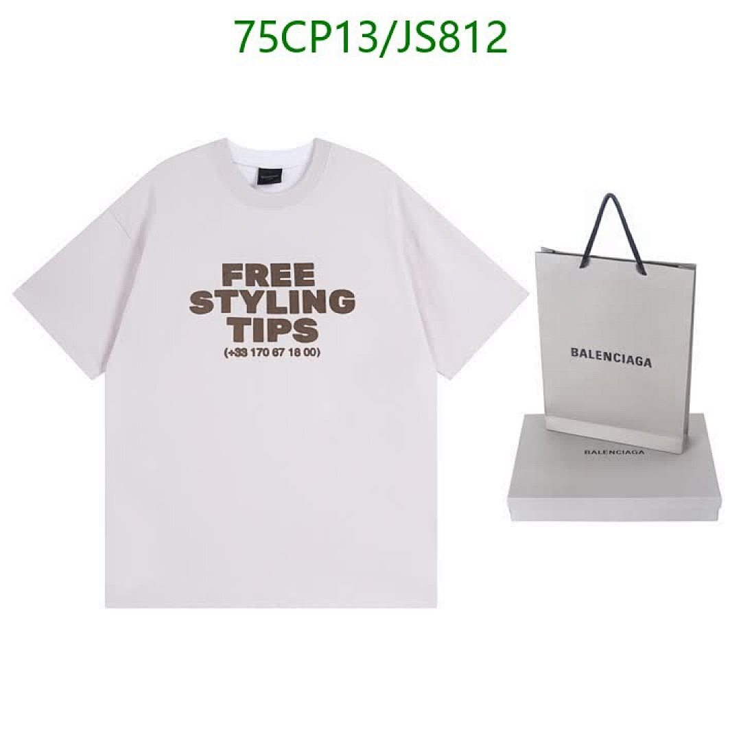 Balenciaga-Clothing Code: JS812 $: 75USD