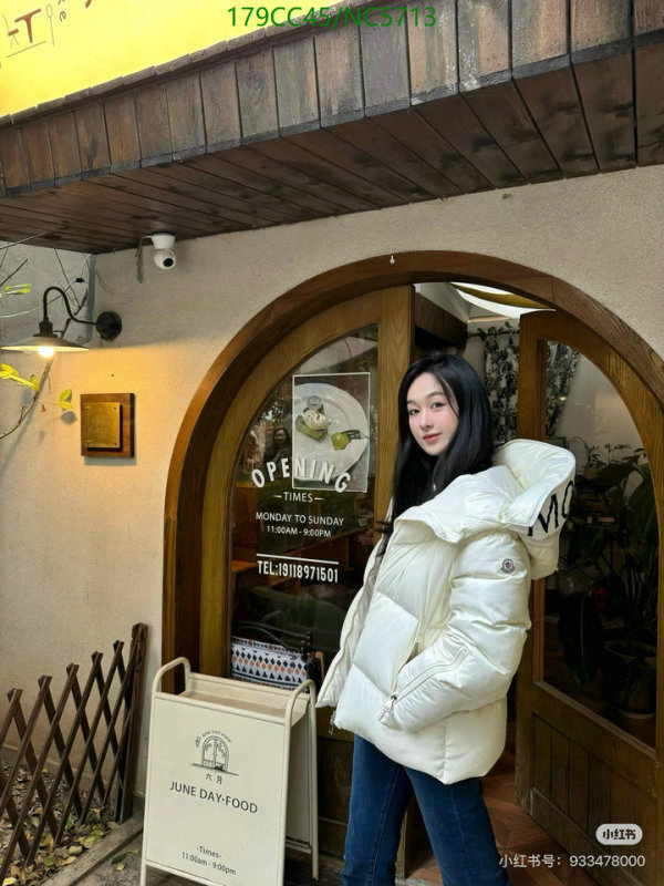 Moncler-Down jacket Women Code: NC5713 $: 179USD