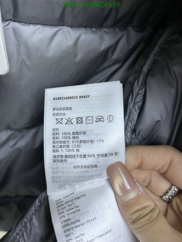 Moncler-Down jacket Women Code: NC4539 $: 159USD