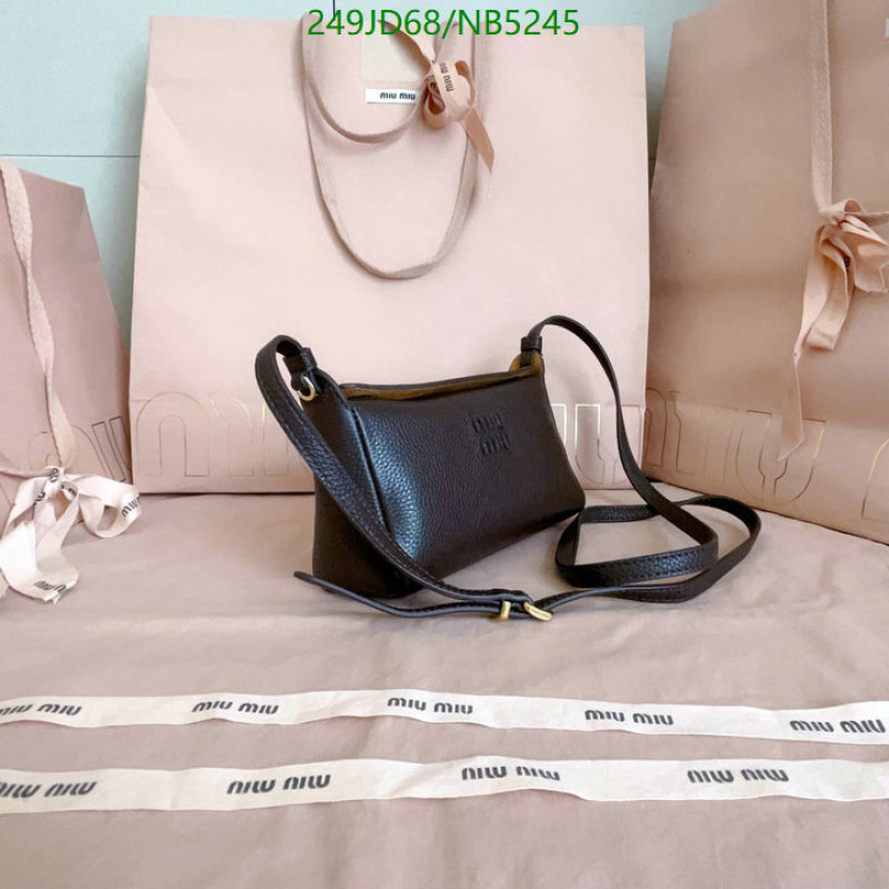 Miu Miu-Bag-Mirror Quality Code: NB5245 $: 249USD