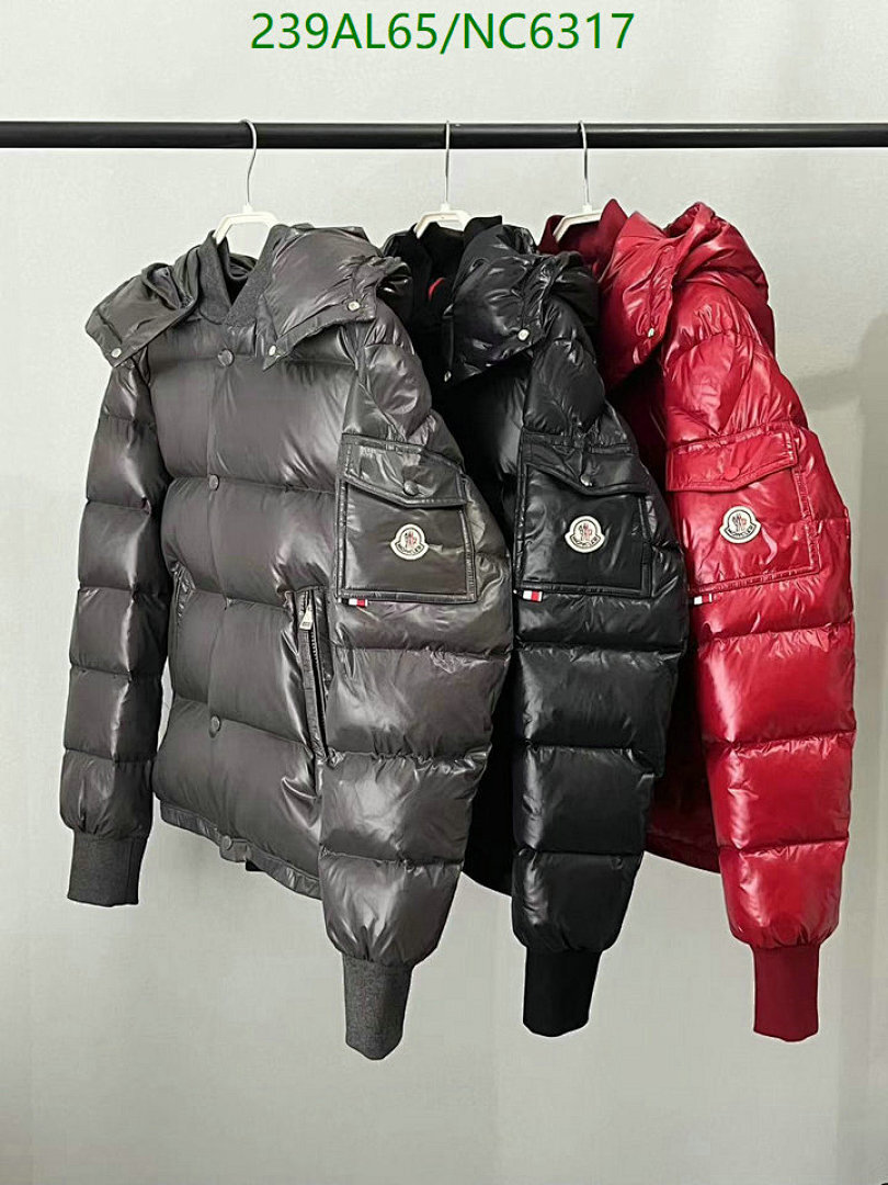 Moncler-Down jacket Men Code: NC6317 $: 239USD