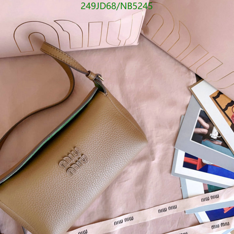 Miu Miu-Bag-Mirror Quality Code: NB5245 $: 249USD