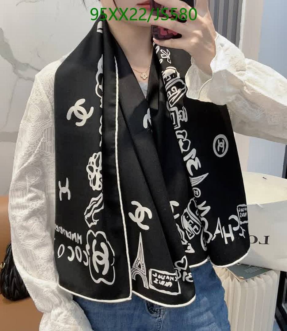 Chanel-Scarf Code: JS580 $: 95USD