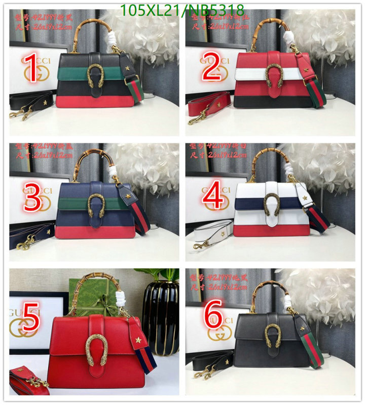 Gucci-Bag-4A Quality Code: NB5318 $: 105USD