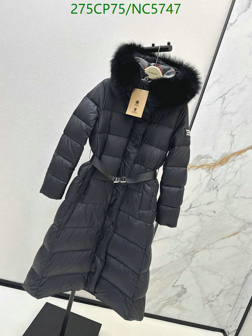Burberry-Down jacket Women Code: NC5747 $: 275USD