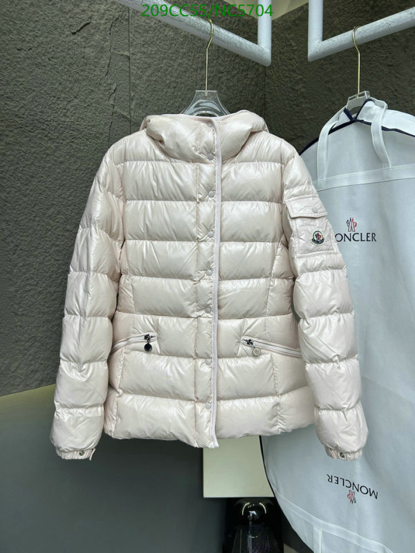 Moncler-Down jacket Women Code: NC5704 $: 209USD