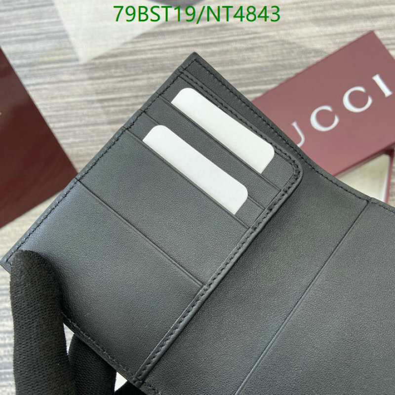 Gucci-Wallet Mirror Quality Code: NT4843 $: 79USD