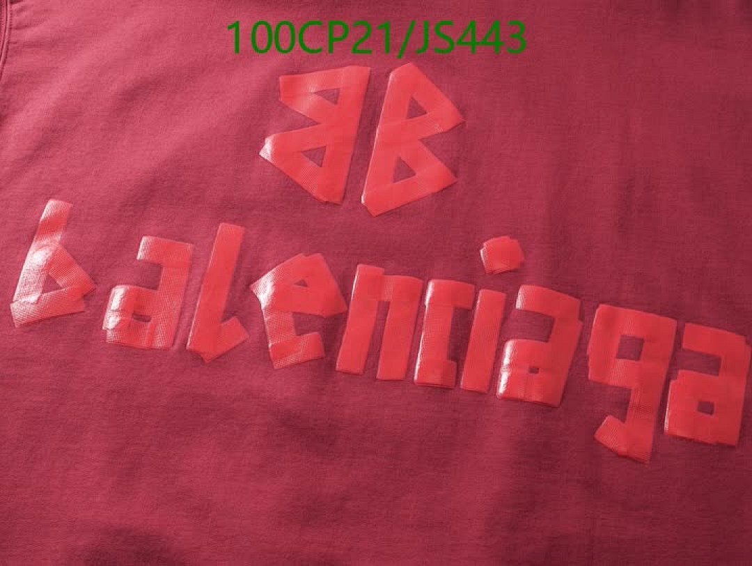 Balenciaga-Clothing Code: JS443 $: 100USD