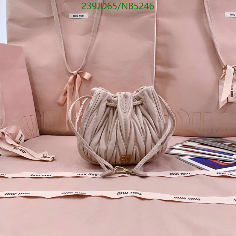 Miu Miu-Bag-Mirror Quality Code: NB5246 $: 239USD