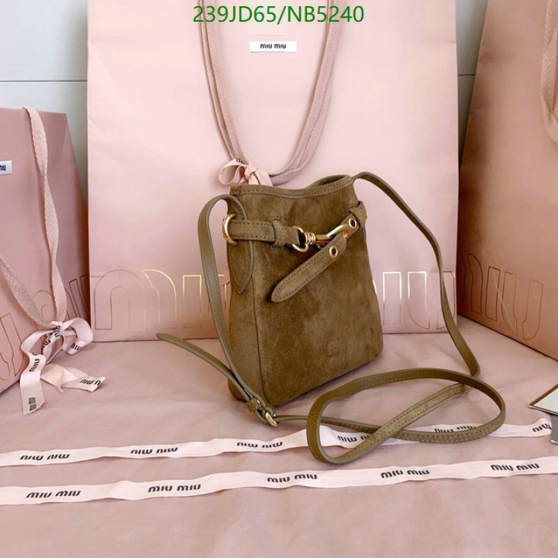 Miu Miu-Bag-Mirror Quality Code: NB5240 $: 239USD