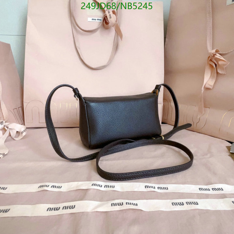 Miu Miu-Bag-Mirror Quality Code: NB5245 $: 249USD