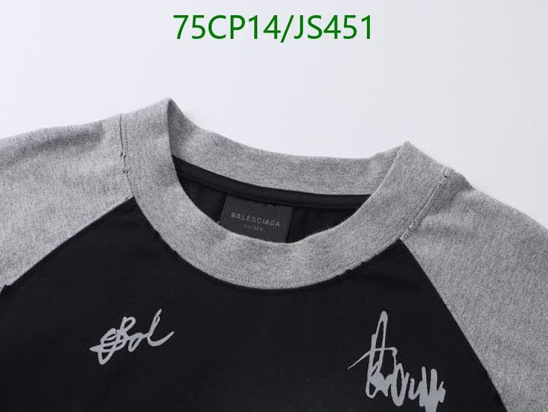 Balenciaga-Clothing Code: JS451 $: 75USD