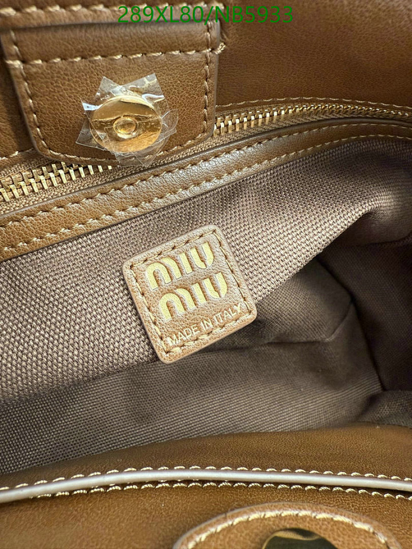 Miu Miu-Bag-Mirror Quality Code: NB5933 $: 289USD