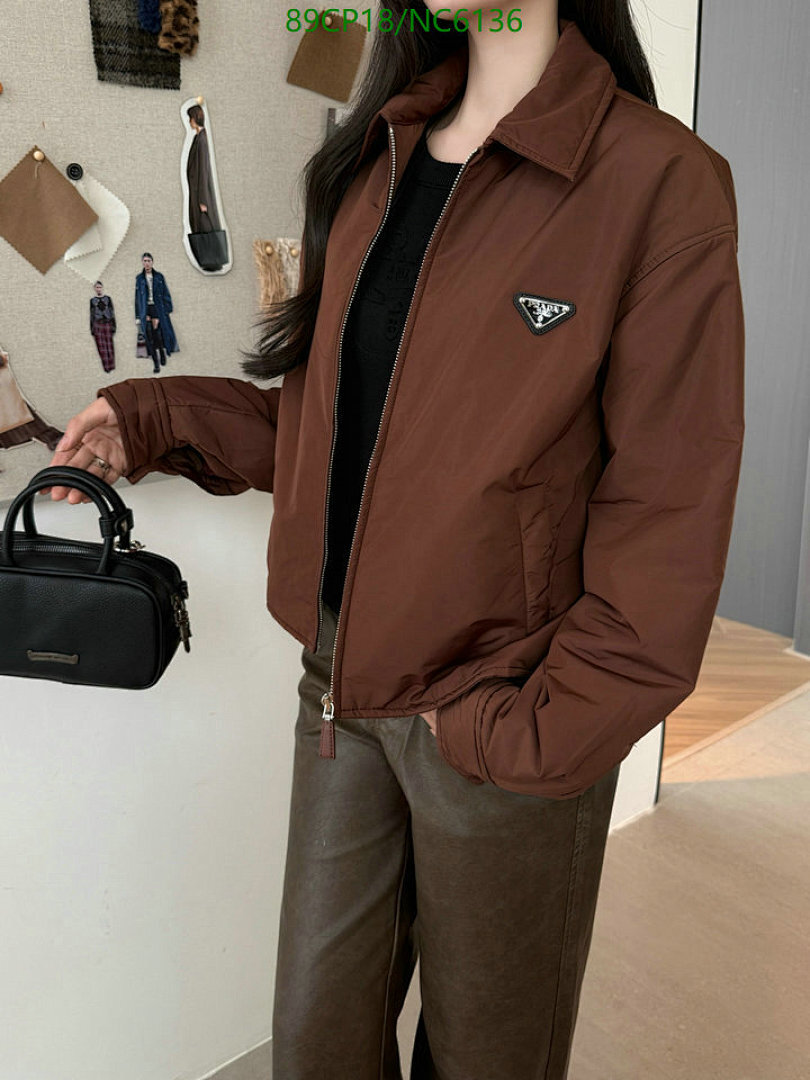 Prada-Clothing Code: NC6136 $: 89USD