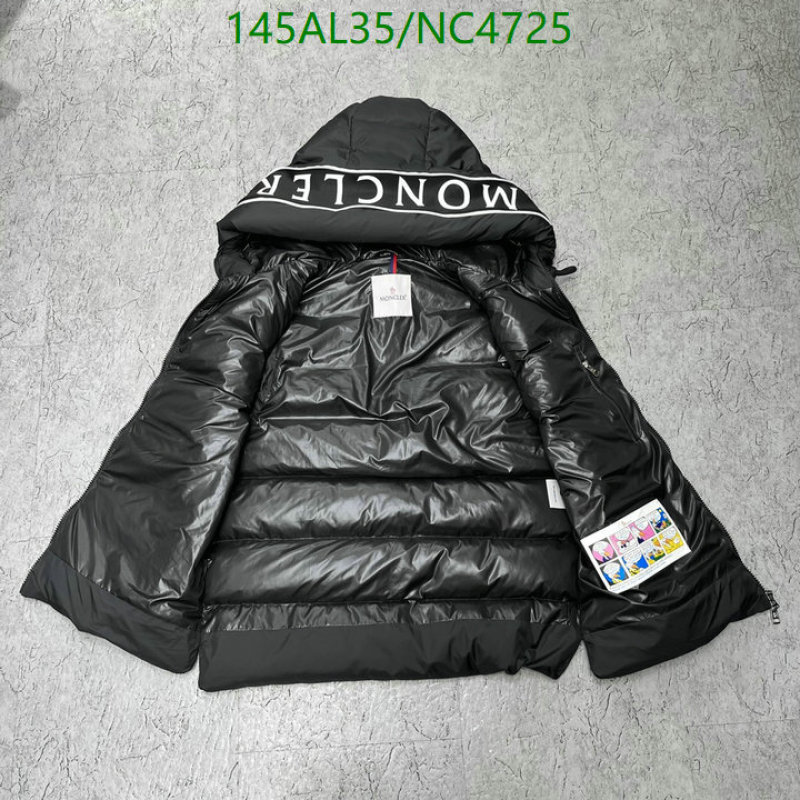 Moncler-Down jacket Men Code: NC4725 $: 145USD