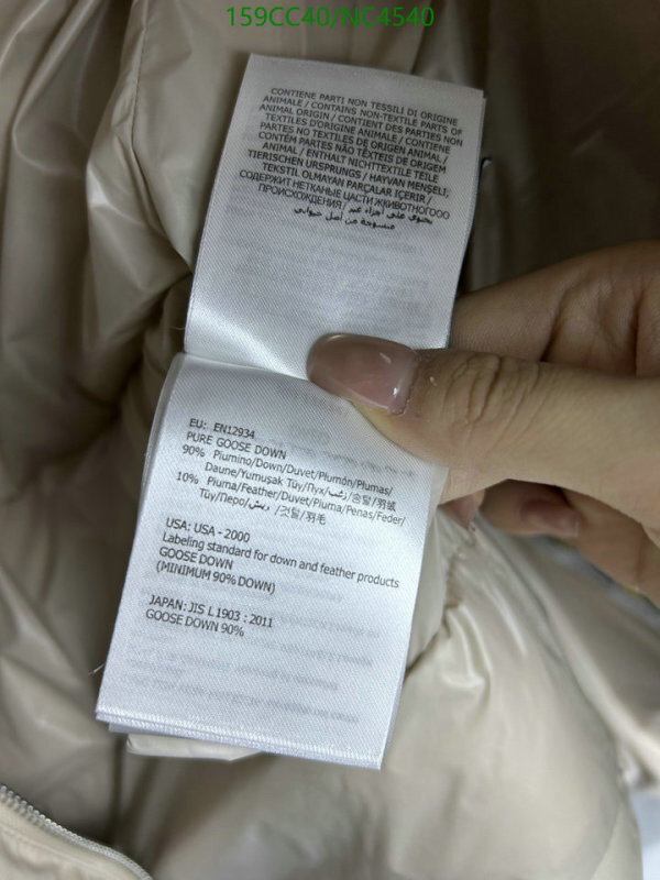 Moncler-Down jacket Women Code: NC4540 $: 159USD