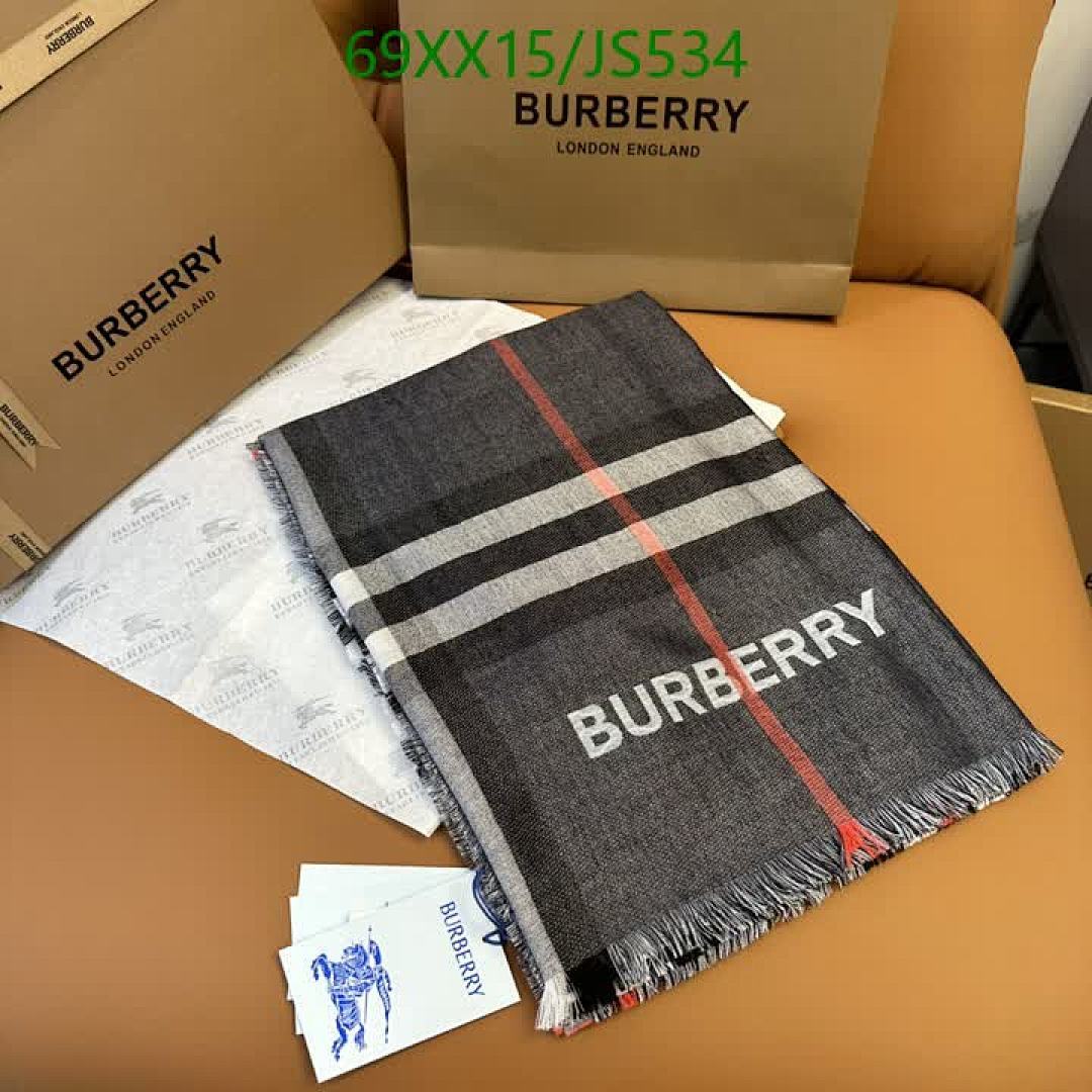 Burberry-Scarf Code: JS534 $: 69USD