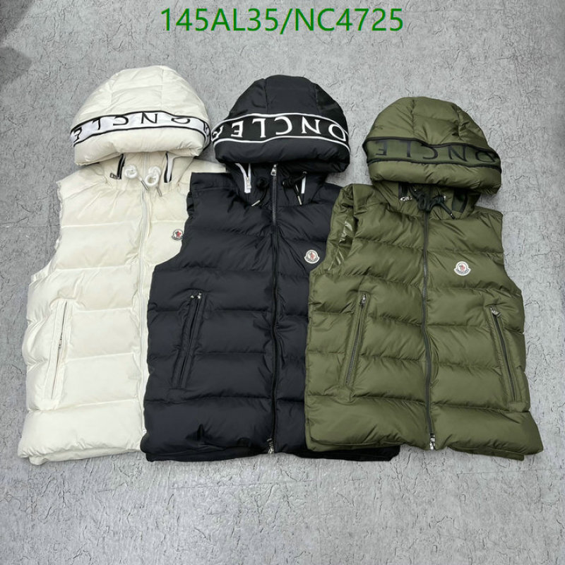 Moncler-Down jacket Men Code: NC4725 $: 145USD