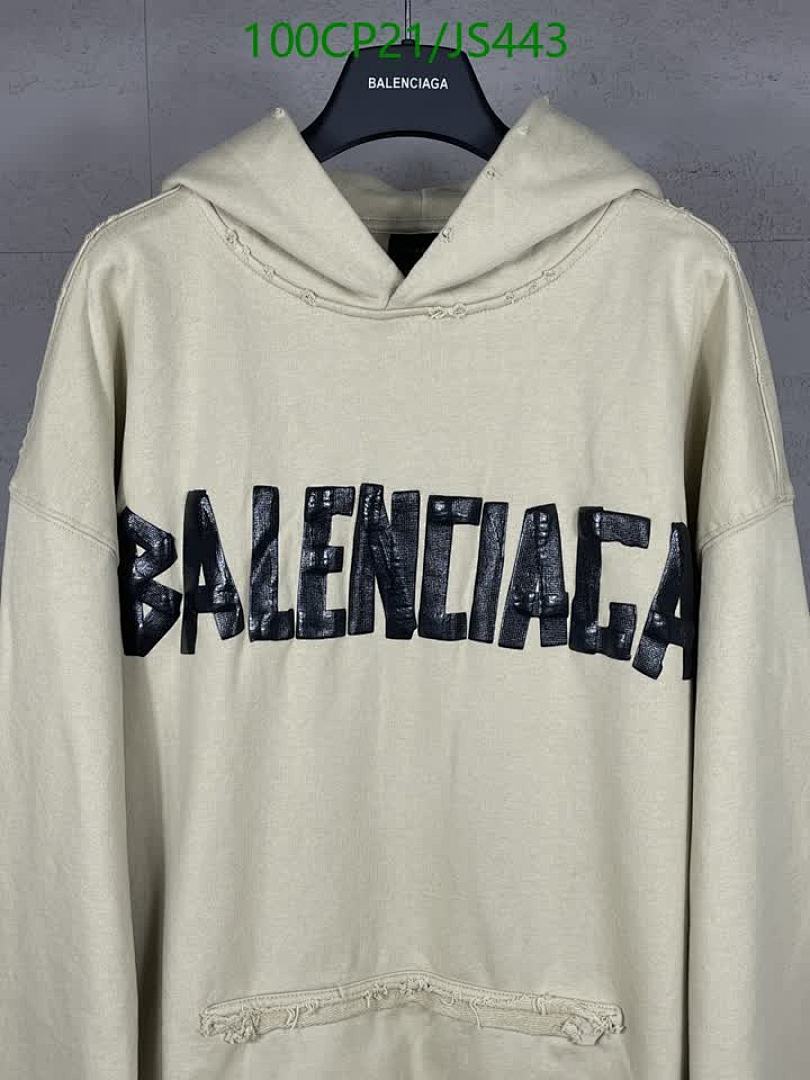 Balenciaga-Clothing Code: JS443 $: 100USD