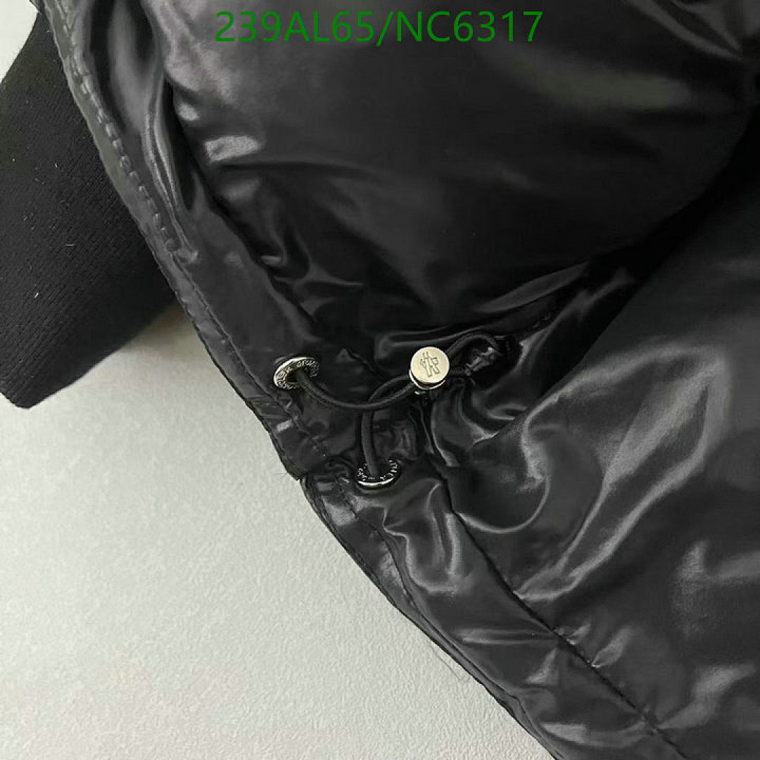 Moncler-Down jacket Men Code: NC6317 $: 239USD