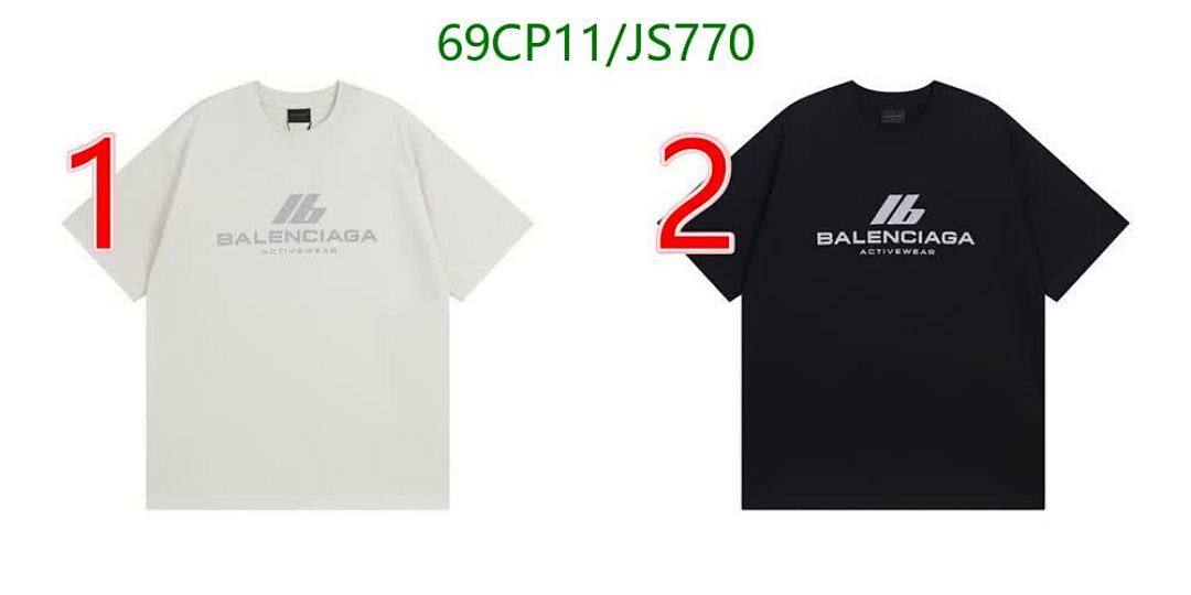 Balenciaga-Clothing Code: JS770 $: 69USD
