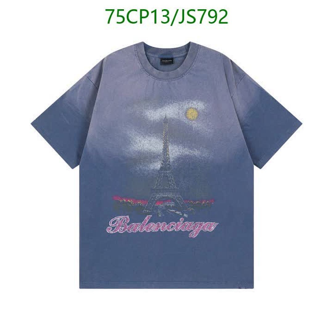 Balenciaga-Clothing Code: JS792 $: 75USD