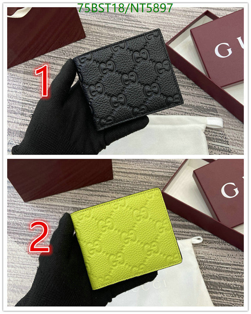 Gucci-Wallet Mirror Quality Code: NT5897 $: 75USD