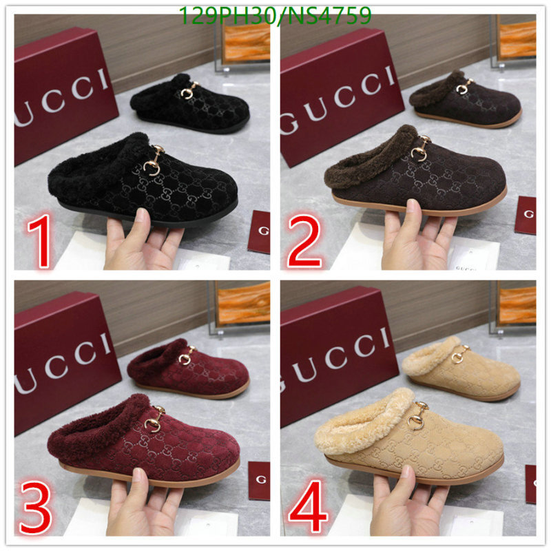 Gucci-Women Shoes Code: NS4759 $: 129USD