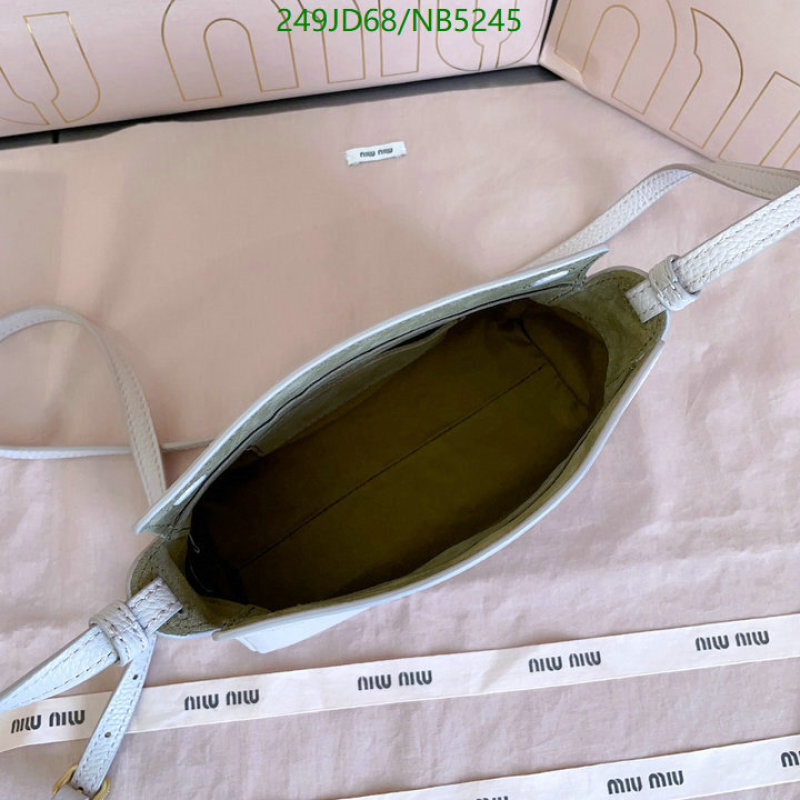 Miu Miu-Bag-Mirror Quality Code: NB5245 $: 249USD