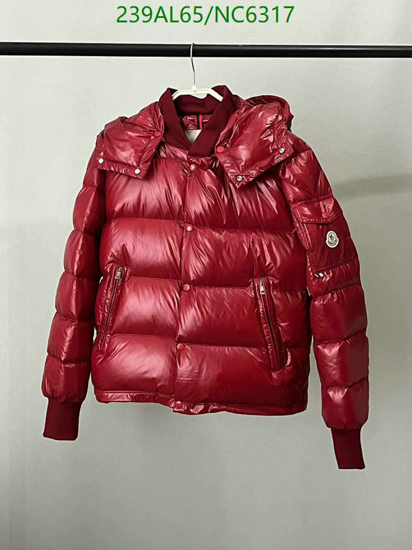 Moncler-Down jacket Men Code: NC6317 $: 239USD